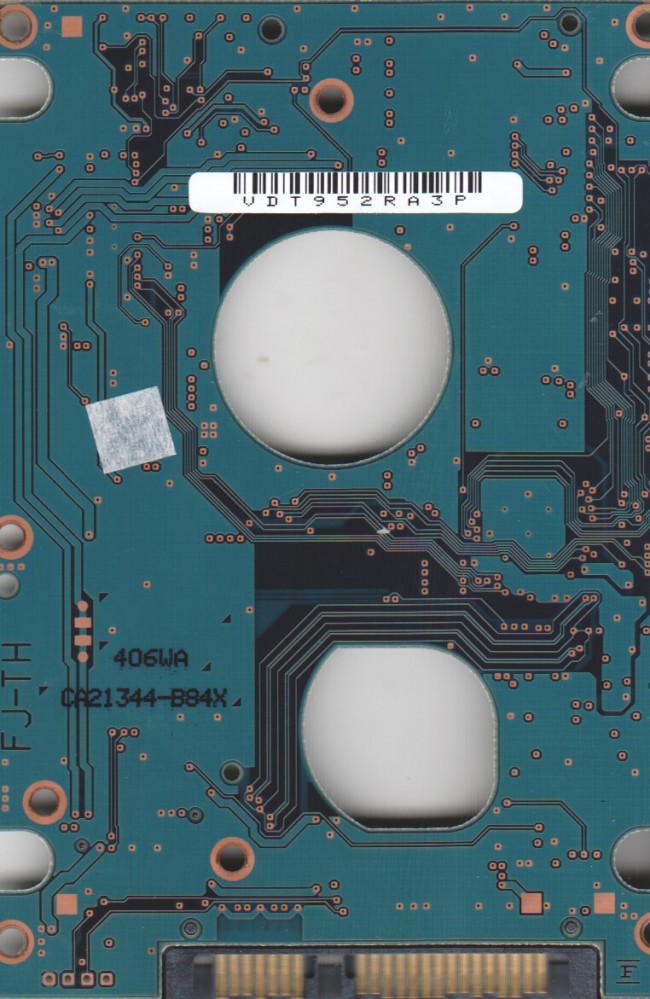 (image for) PCB CA21344-B85X, Fujitsu MHZ2160BH, CA07018-B57400AP