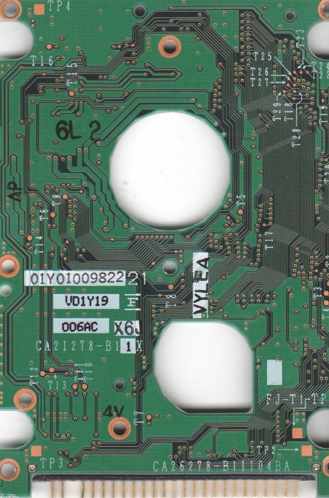 (image for) PCB CA26278-B11104BA, Fujitsu MHN2100AT, CA05456-B121