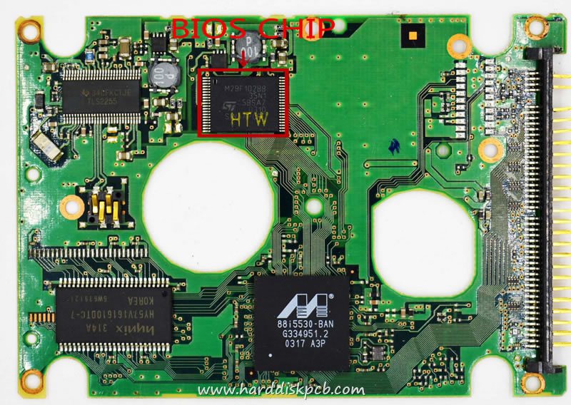 (image for) Fujitsu HDD PCB Logic Board CA26325-B12304BA