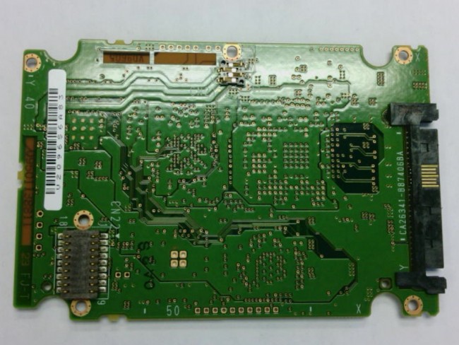 (image for) PCB CA26341-B87406BA, Fujitsu MBB2073RC, CA06731-B10300DL