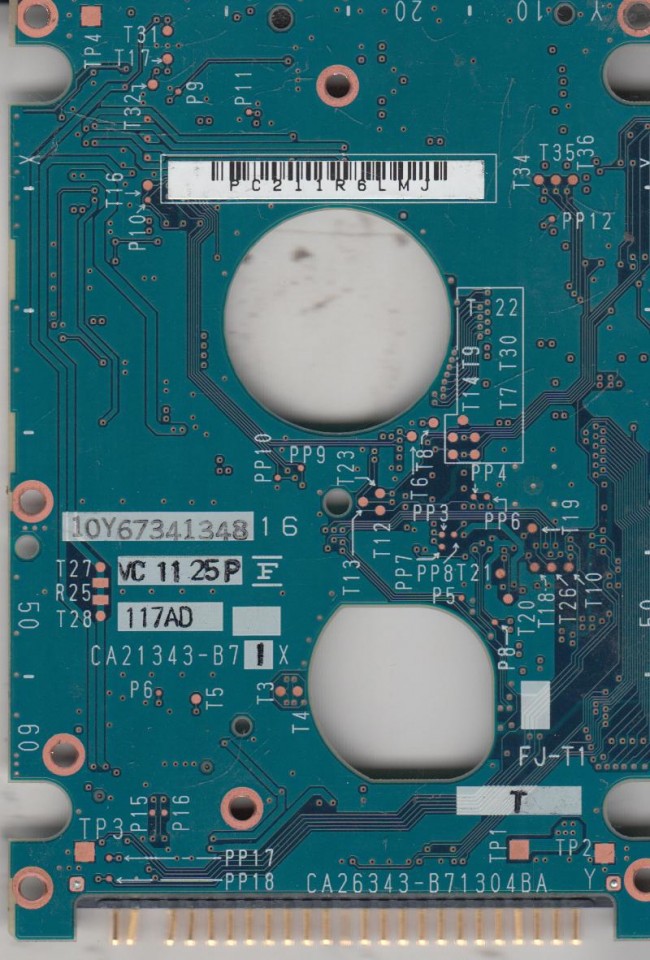 (image for) PCB CA26343-B71304BA, Fujitsu MHW2040AT, CA06821-B114