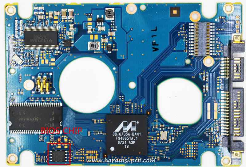 (image for) Fujitsu HDD PCB Logic Board CA26343-B84304BA