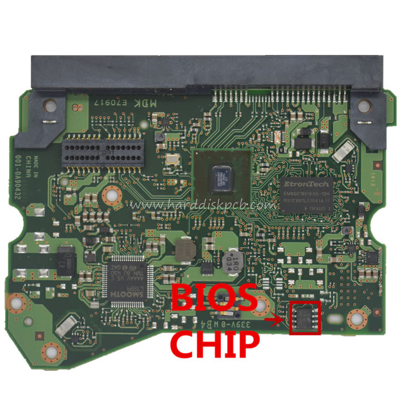 (image for) HGST HDD PCB Logic Board 006-0A90432 stickers 0J35207 0J35205