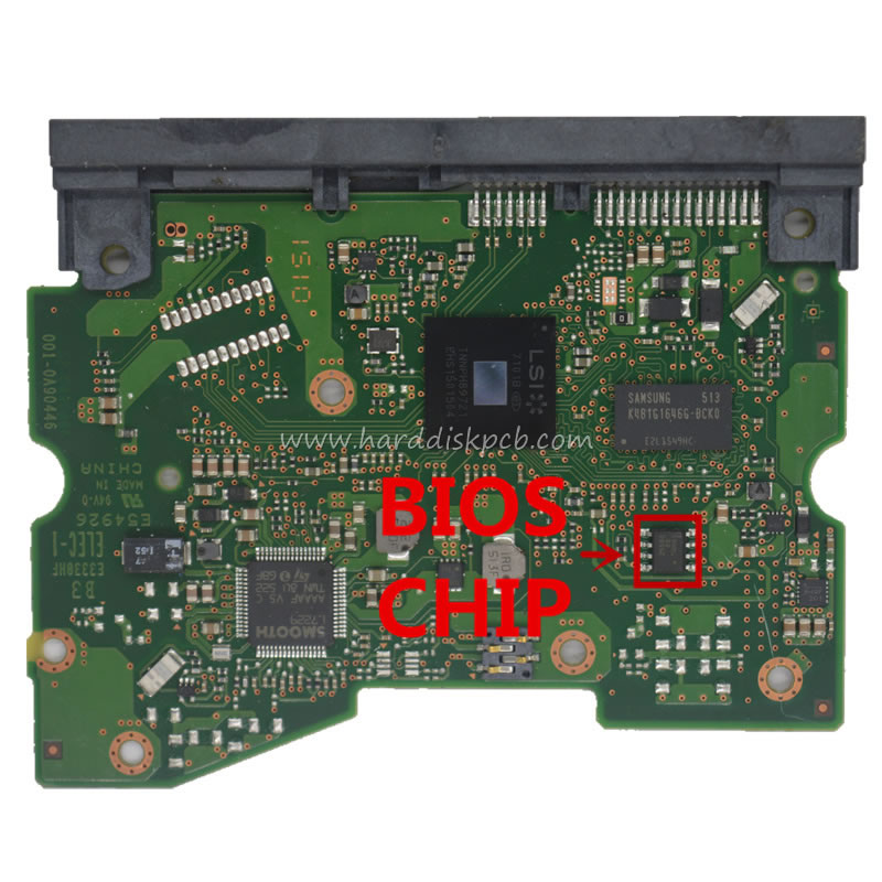 (image for) Hitachi HUS726040ALE614 HDD PCB Logic Board 006-0A90446 stickers 0J43734