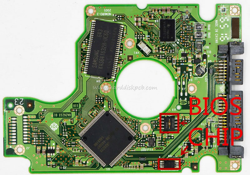 (image for) HDD PCB Hitachi Logic Board 320 0A26233 01 Main Controller IC 0A26228 Stickers 0A26253