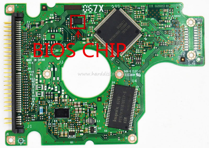 (image for) HDD PCB Hitachi Logic Board 320 0A26813 01 Main Controller IC 0A26871 Stickers 0A26873