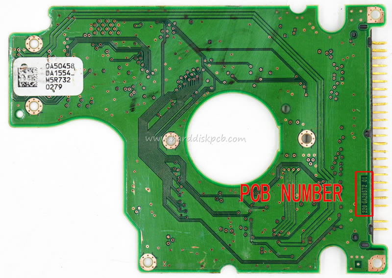 (image for) HDD PCB Hitachi Logic Board 220 0A28572 01 Main Controller IC 0A50456 Stickers 0A50458