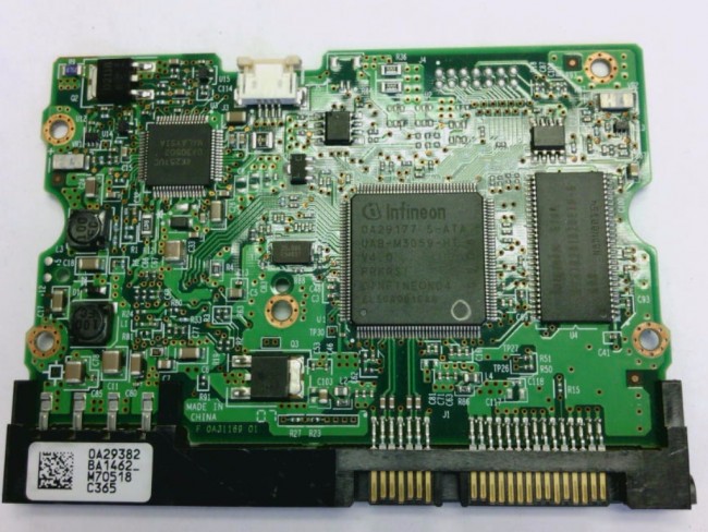 (image for) PCB 0A29177, Hitachi HDS725050KLA360, 0A31619