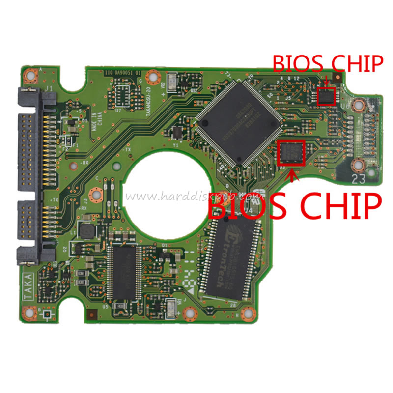 (image for) HITACHI E5K500-500 HTE545050KTA300 5400RPM HDD PCB PCB Number 220-0A90051-01 0A55840