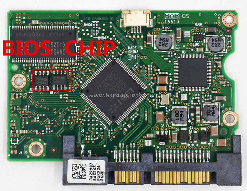 (image for) HDT721032SLA360 HDD PCB Logic 110 0A90158 01 Main Controller IC 0A58730 Stickers 0A59222 0A29987