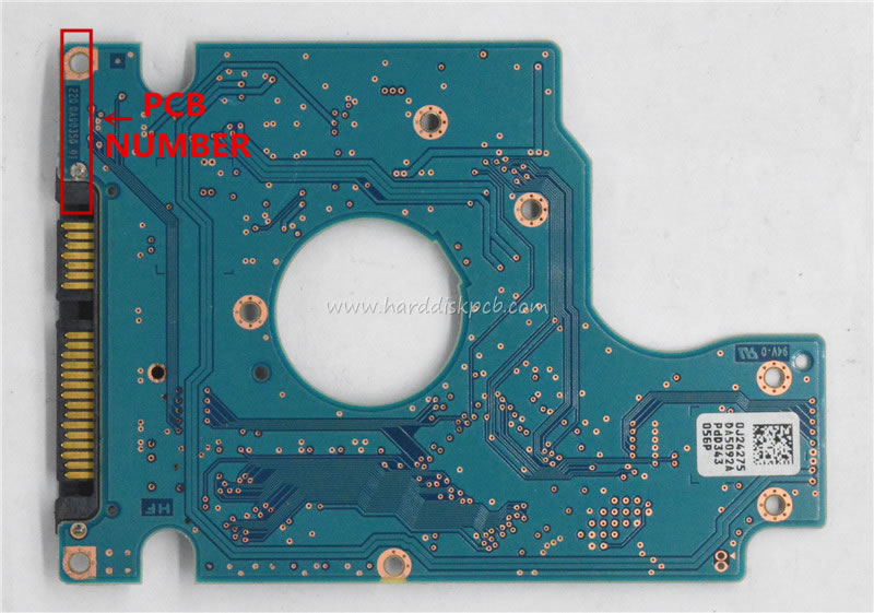 (image for) HDD PCB ror Hitachi Logic Board 220 0A90350 01 Main Controller IC 88i9305-TLA2 STICKERS 0J24275