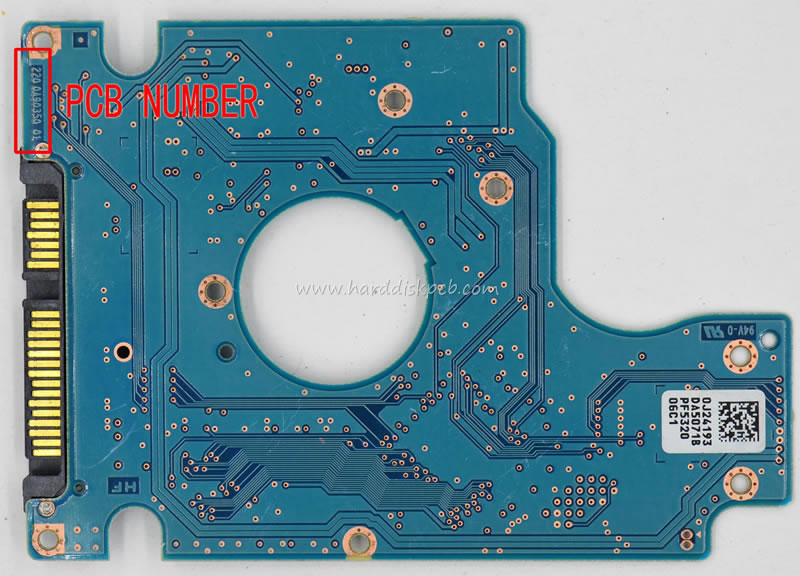 (image for) HDD PCB ror Hitachi Logic Board 220 0A90350 01 Main Controller IC 88i9205-TLA2 STICKERS 0J24193