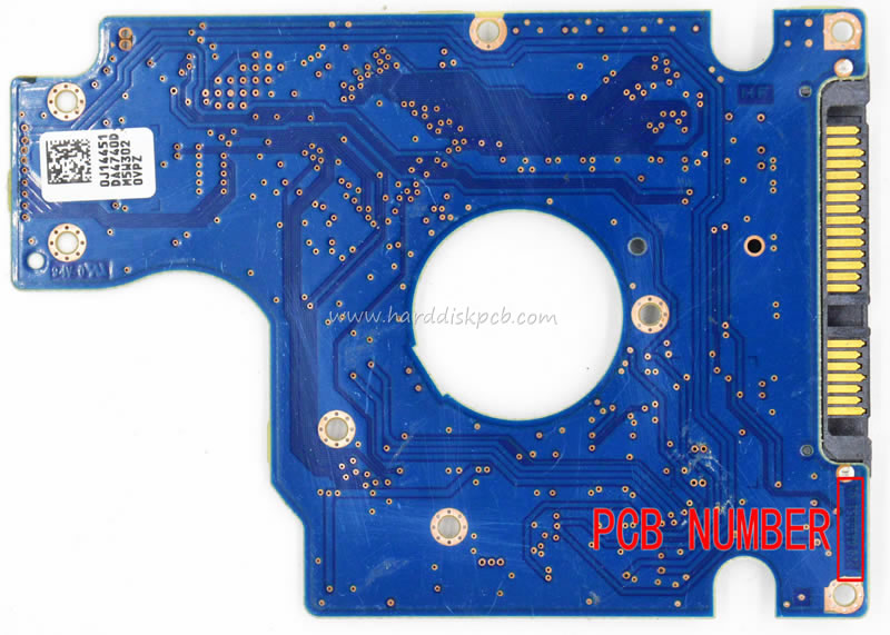 (image for) Hitachi hGST HTS725050A7E630 HTS545050A7E380 Hdd PCB 220 0A90351 01 Main Controller IC 88I9305-TLA2 STICKERS 0J4451