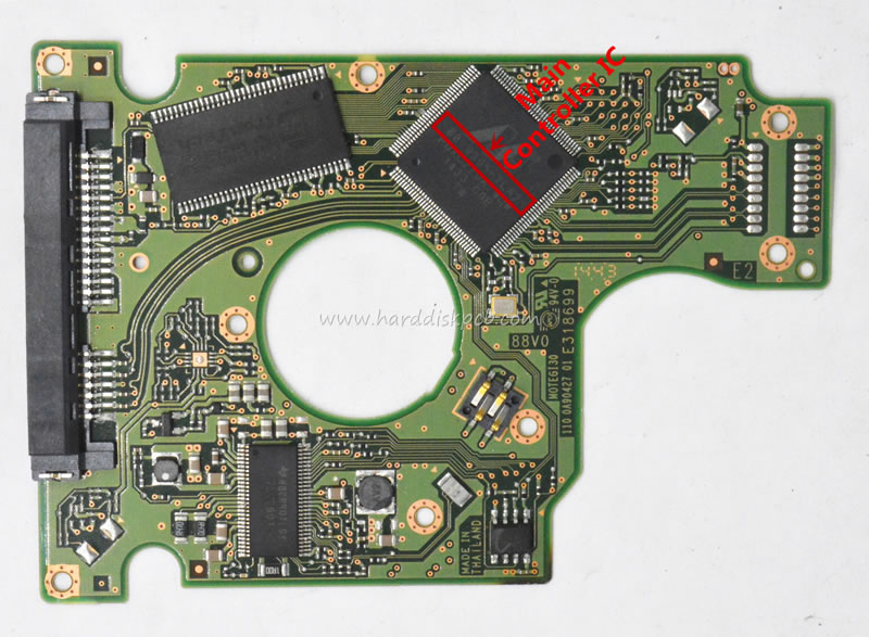 (image for) HGST HZK500-500 HTS725050A7E630 HDD PCB 220 0A90427 01 0J34897 0J34901