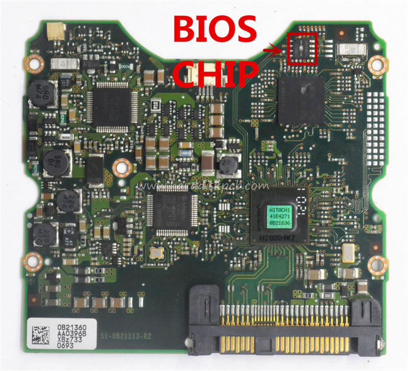 (image for) Hitachi HDD PCB Logic Board S1-0B21113-R2 stickers 0B21360