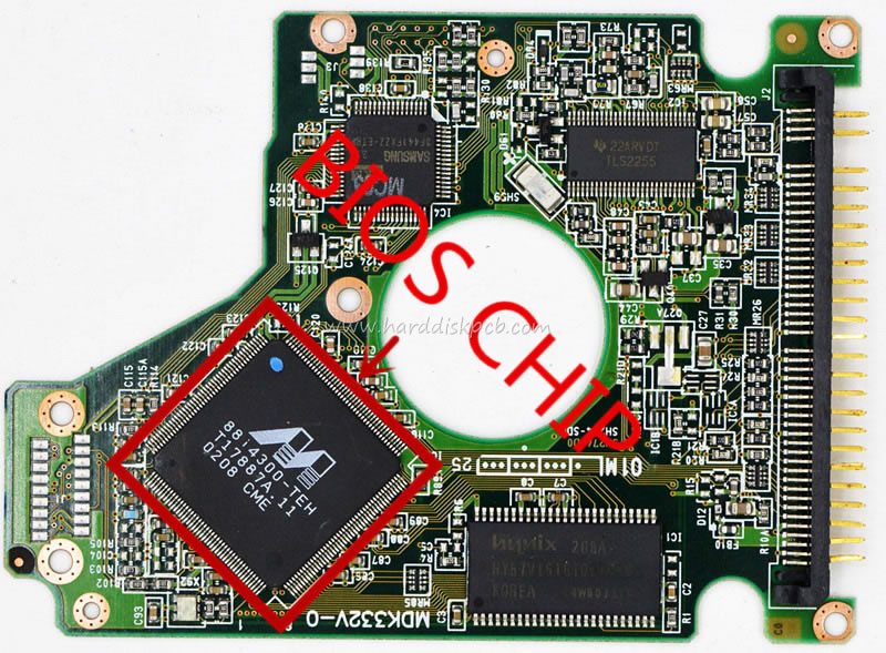 (image for) HDD PCB Hitachi Logic Board SH274-D0 Main Controller IC 88i4300-THE