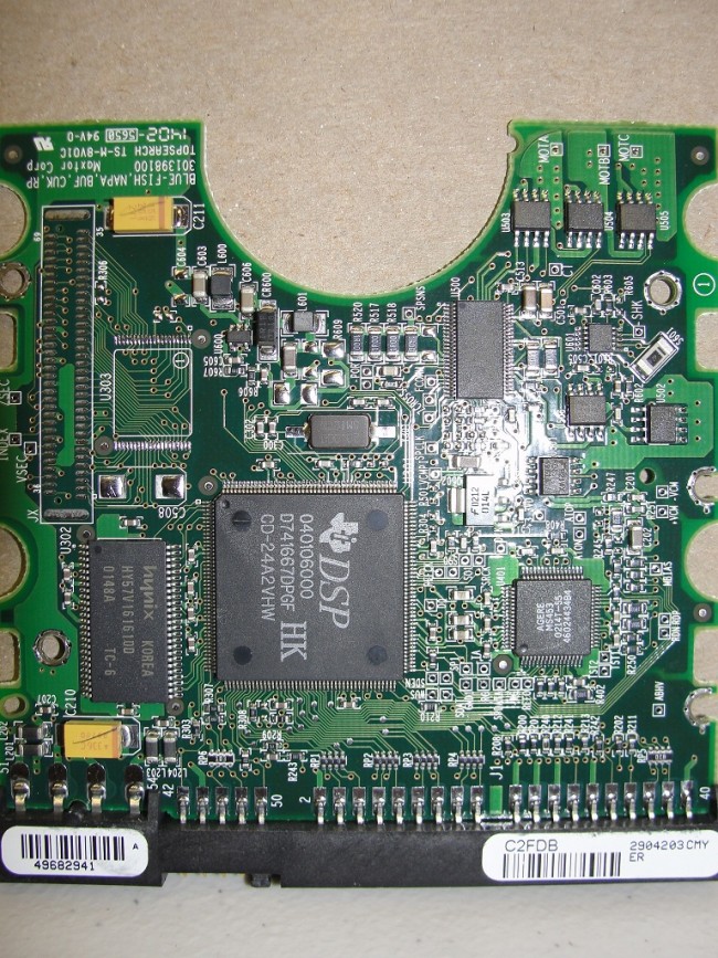 (image for) PCB 040106000, Maxtor 4D060H3, DAH017K0