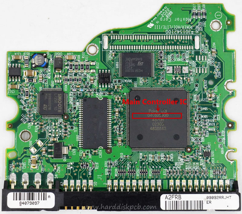 (image for) PCB 040105900, Maxtor 4R080L0, RAMB1TU0