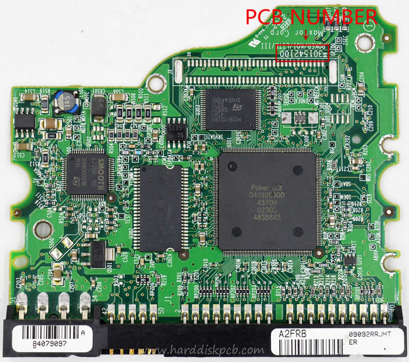 (image for) PCB 040105900, Maxtor 4R080L0, RAMB1TU0