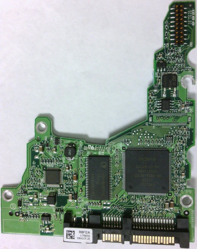 (image for) PCB 040118900, Maxtor 6E040T0, NAN51680