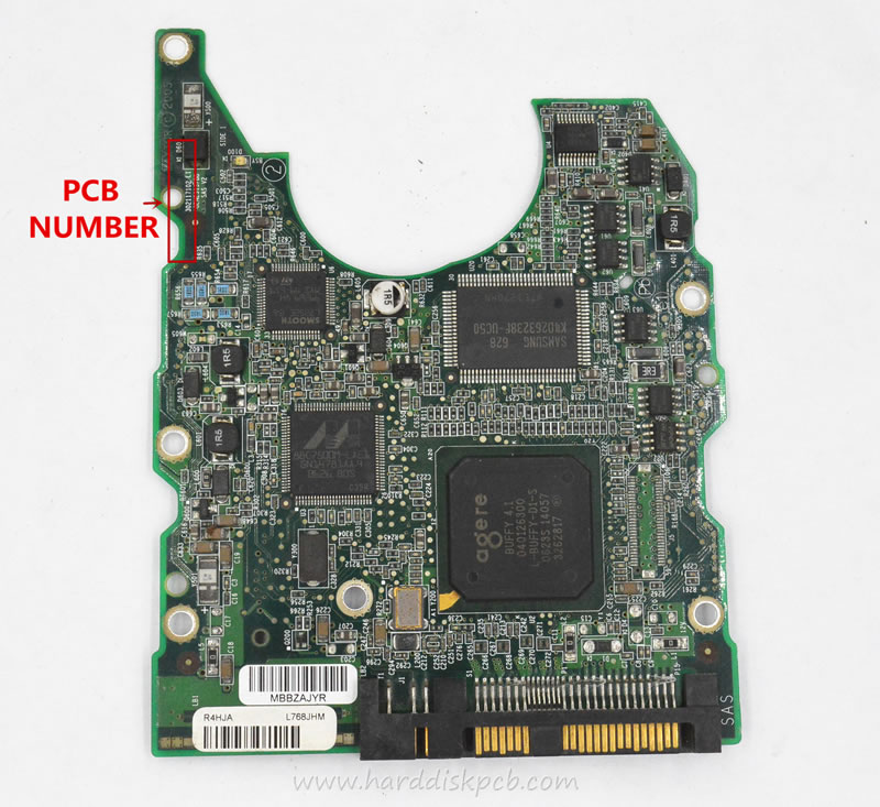 (image for) PCB MAXTOR Logic Board 302117102 Main Controller IC 040126300