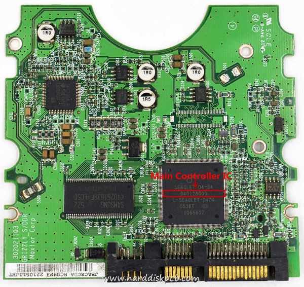 (image for) HDD Controller Board 040128000 Maxtor 302021103