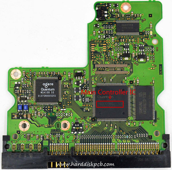 (image for) HDD Controller Board 760009BGJ-104 Maxtor 10-124500-05/20-12450