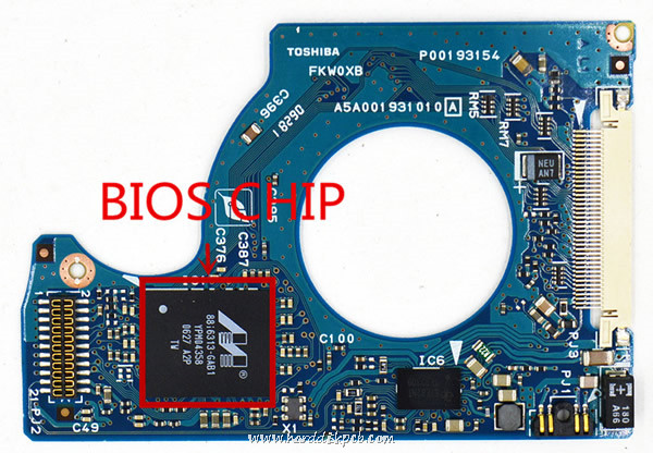 (image for) A5A001931010 Toshiba Donor PCB Board