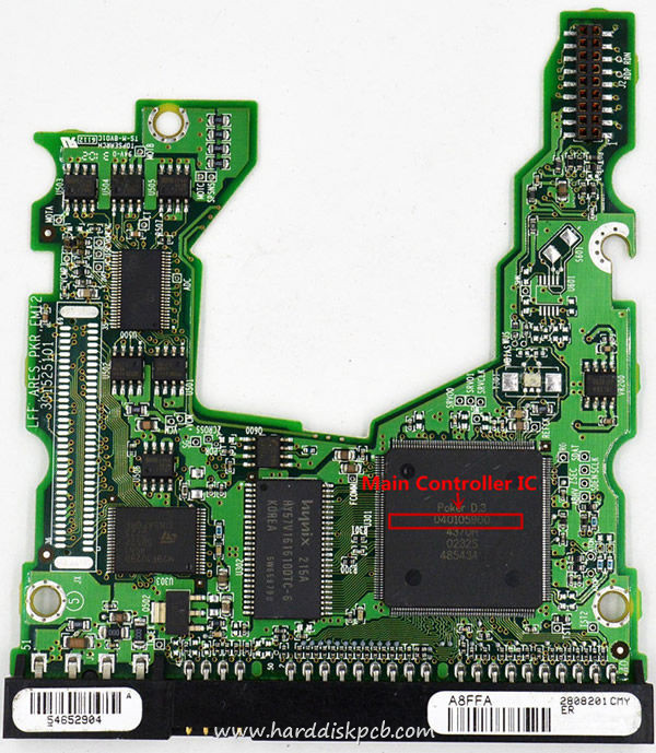 (image for) Tested 040105900 Maxtor Hard Disk PCB Board 040105900