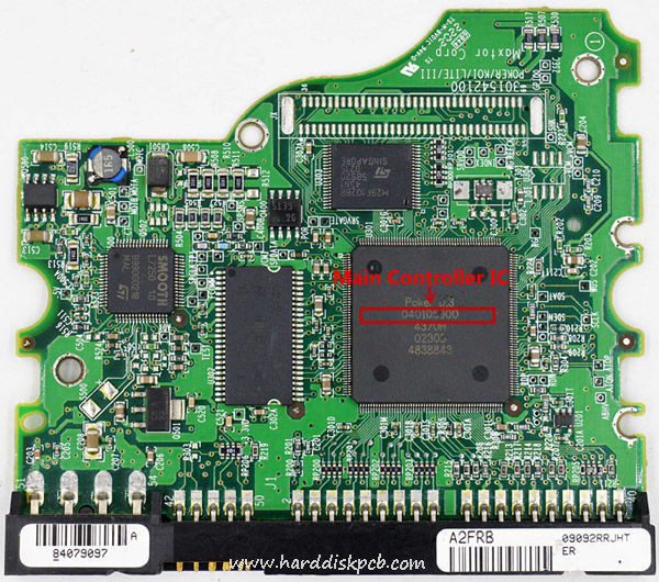 (image for) Tested 040105900 Maxtor Hard Disk PCB Board 301542100