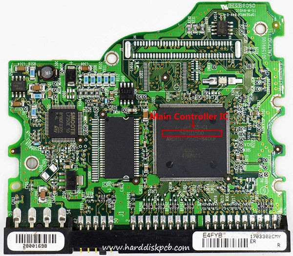 (image for) Tested 040111500 Maxtor Hard Disk PCB Board 301599100