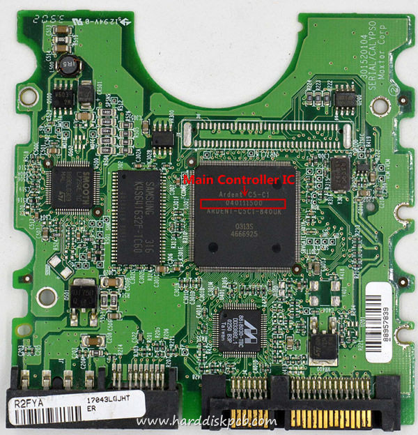 (image for) Tested 040111500 Maxtor Hard Disk PCB Board 301520104