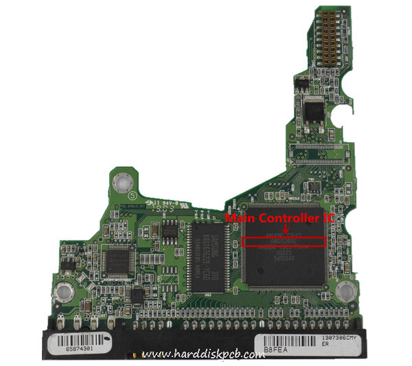 (image for) Tested 040112600 Maxtor Hard Disk PCB Board 301548100