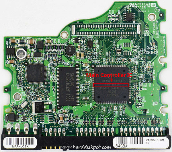 (image for) Tested 040116600 Maxtor Hard Disk PCB Board 301956100