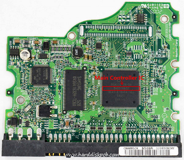 (image for) Tested 040116600 Maxtor Hard Disk PCB Board 301956101