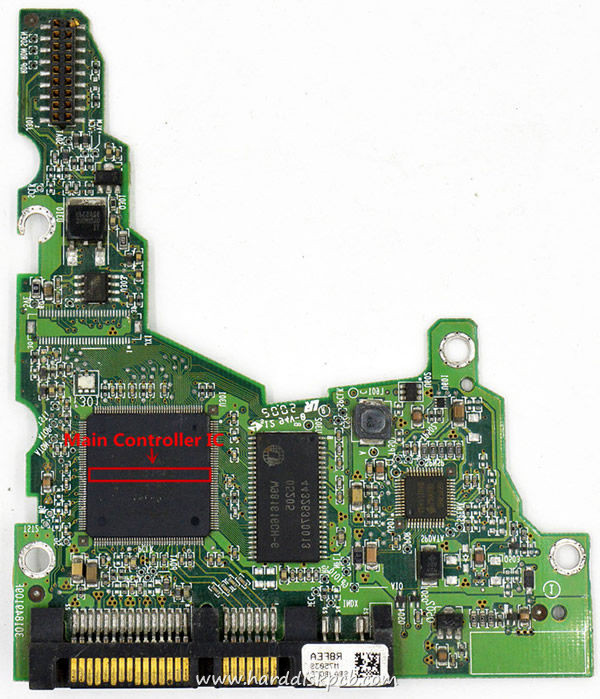 (image for) Tested 040118900 Maxtor Hard Disk PCB Board 301931102