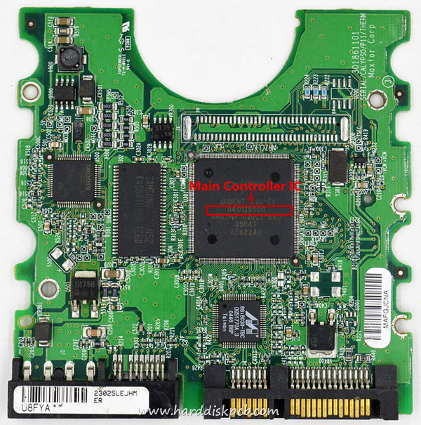 (image for) Tested 040119500 Maxtor Hard Disk PCB Board 301861101