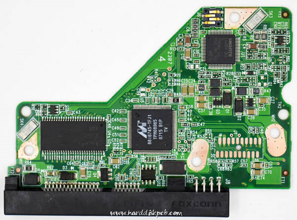Tested 2060-701477-002 WD Hard Disk PCB Board (image for) Tested 2060-701477-002 WD Hard Disk PCB Board