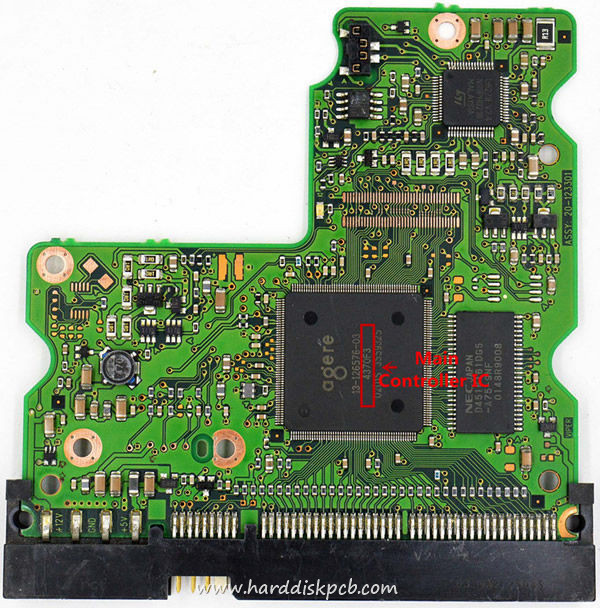 (image for) Tested 4370F3 Maxtor Hard Disk PCB Board 10-123301-01/20-123301