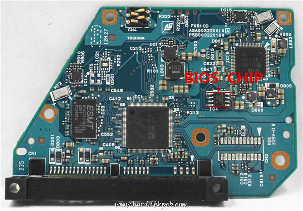 Tested G003220A Toshiba Hard Disk PCB Board (image for) Tested G003220A Toshiba Hard Disk PCB Board