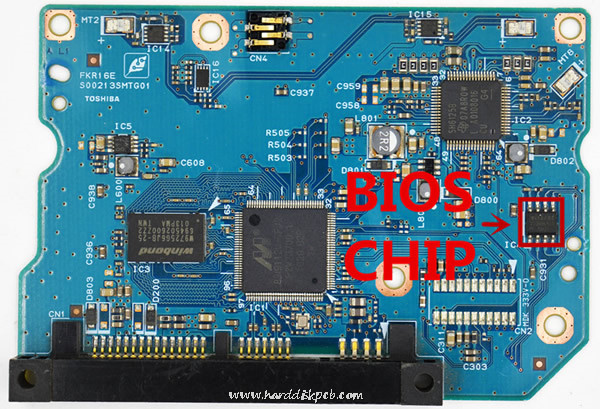 (image for) Tested S002135MT Toshiba Hard Disk PCB Board