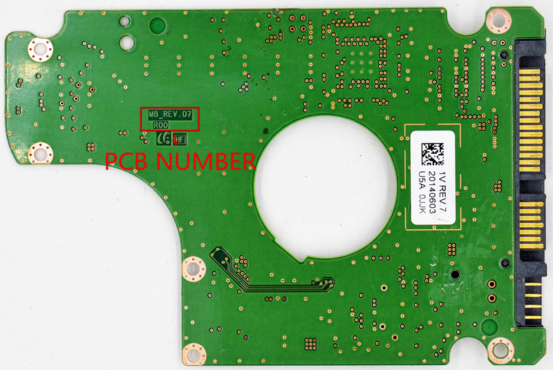 (image for) Hard Drive PCB Board for samsung Logic Board 100720903 0.3 M8_REV.07 R00