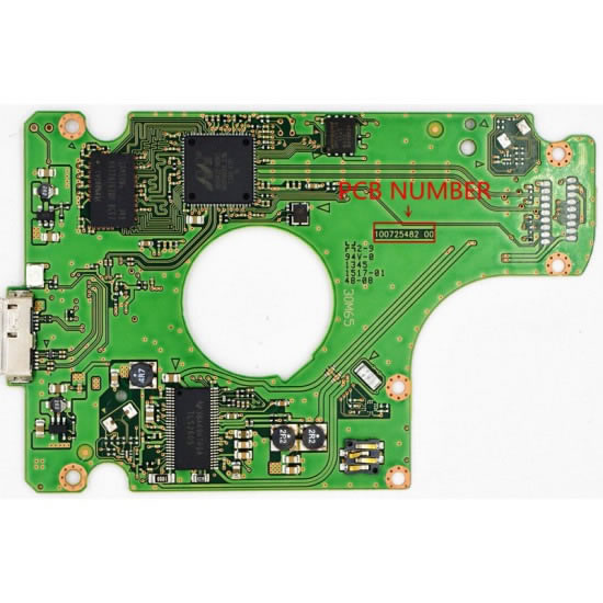 (image for) Hard Drive PCB Board for samsung Logic Board 100725482 M8U REV07 R00