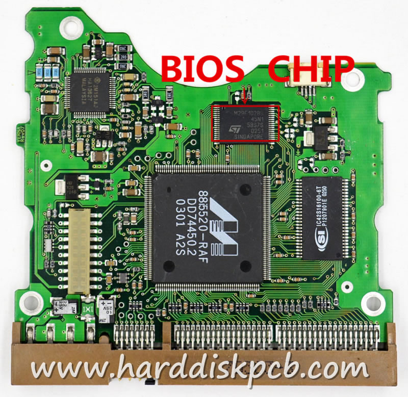 (image for) Hard Drive PCB Board for samsung Logic Board BF41-00058A VERNA REV 07