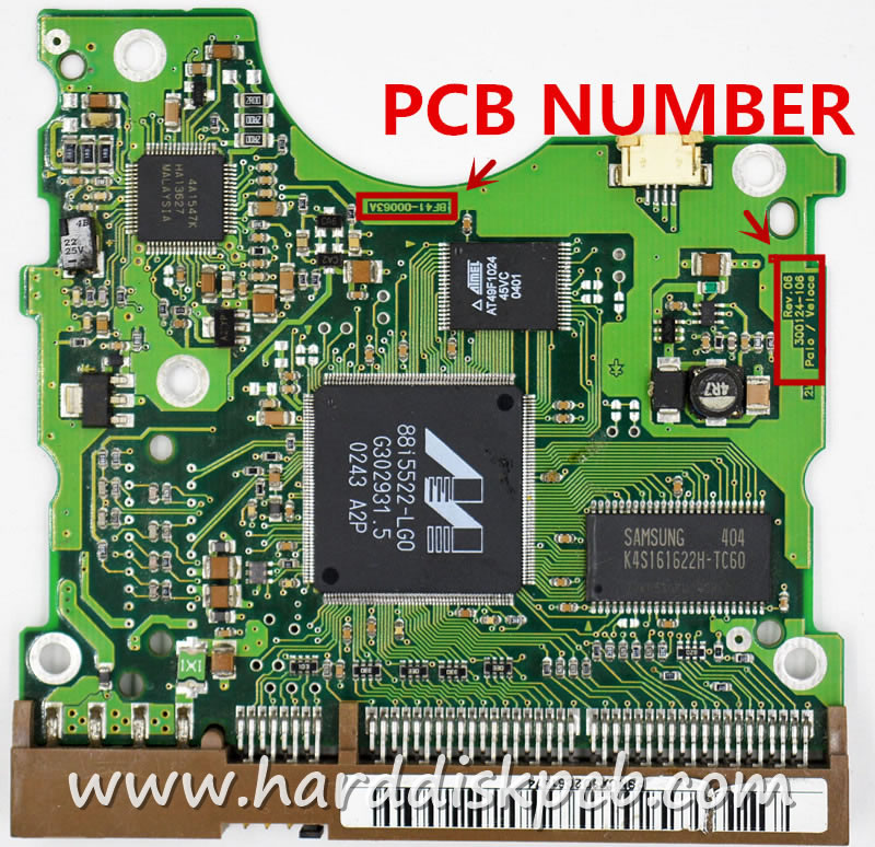 (image for) HDD PCB samsung Logic Board BF41-00063A Veloce Rev.04