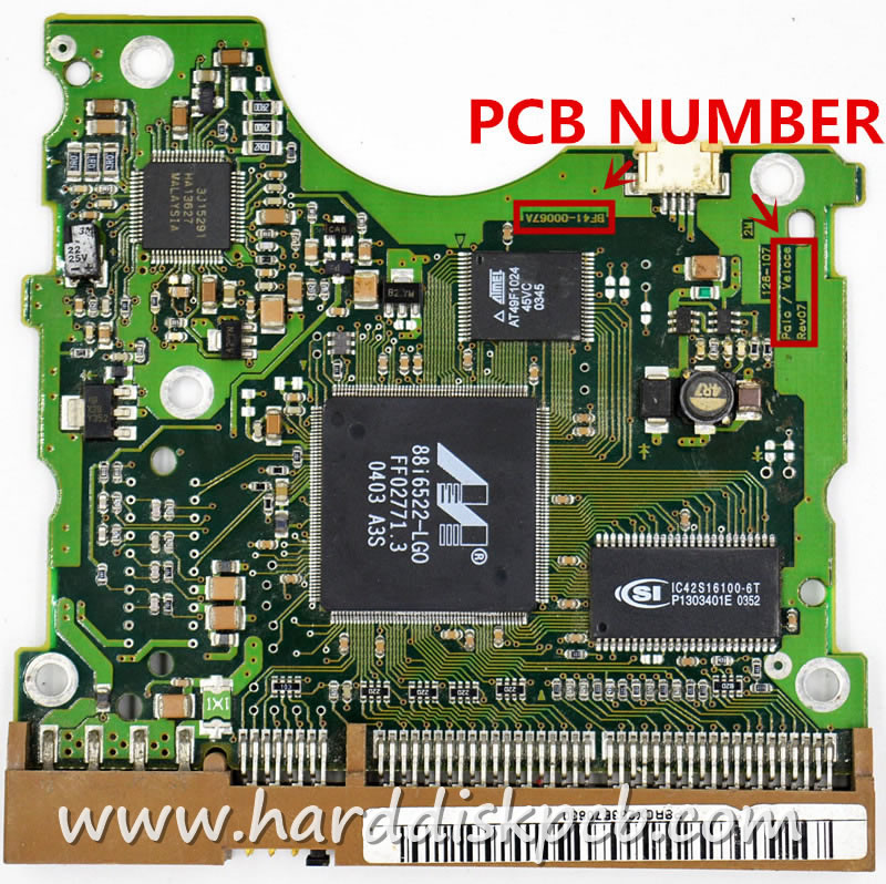 (image for) Hard Drive PCB Board for samsung Logic Board BF41-00067A Palo Veloce Rev07