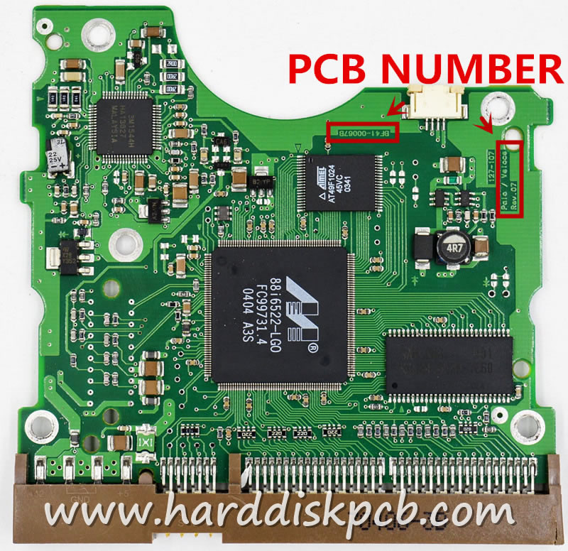 (image for) Hard Drive PCB Board for samsung Logic Board BF41-00067B Palo Veloce Rev.07