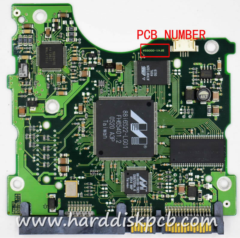 (image for) Hard Drive PCB Board for samsung Logic Board BF41-00069A SER1AL Rev.12