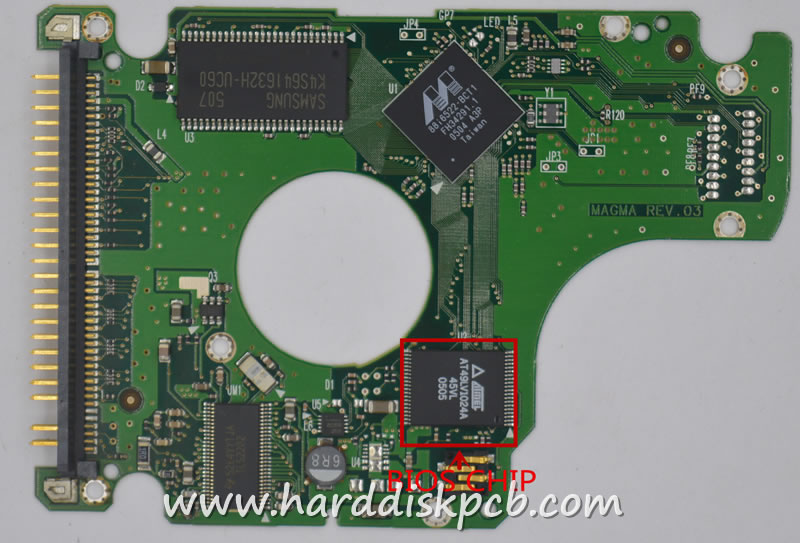 (image for) samsung MP0402H HDD PCB BF41-00075A MAGMA REV .03