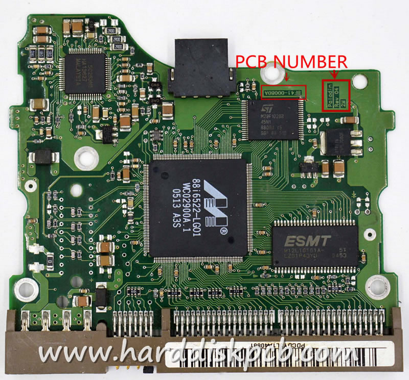 (image for) Hard Drive PCB Board for samsung Logic Board BF41-00080A Paladin REV 04